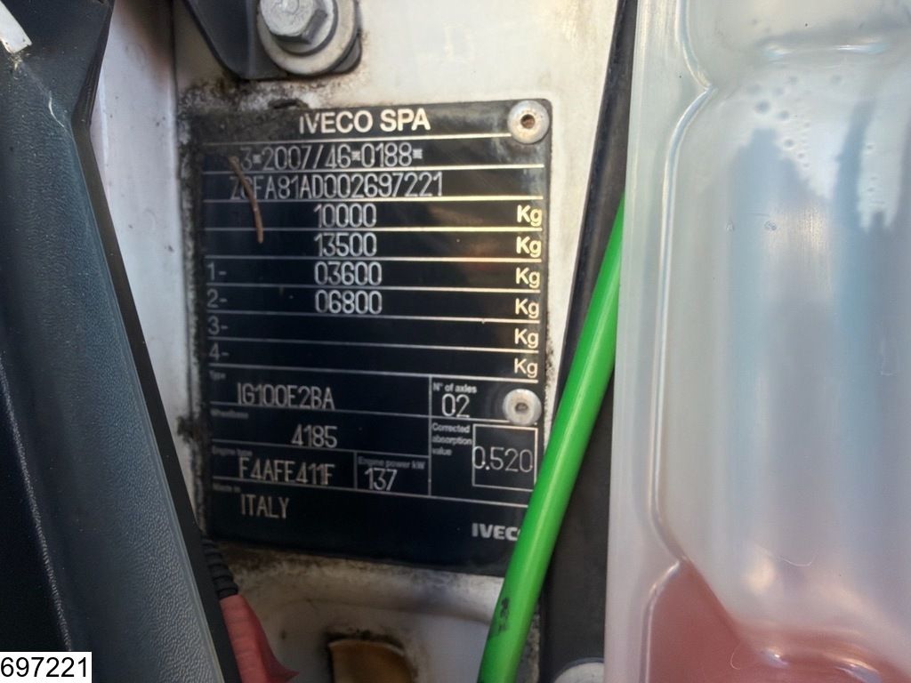 Iveco 100E19 EURO 6d, Dhollandia