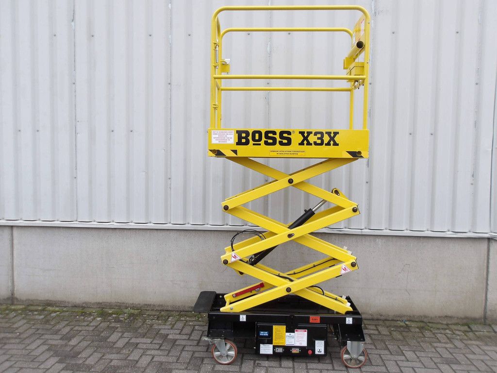 Boss X3X Scissor Lift 5.20m Electric 2021