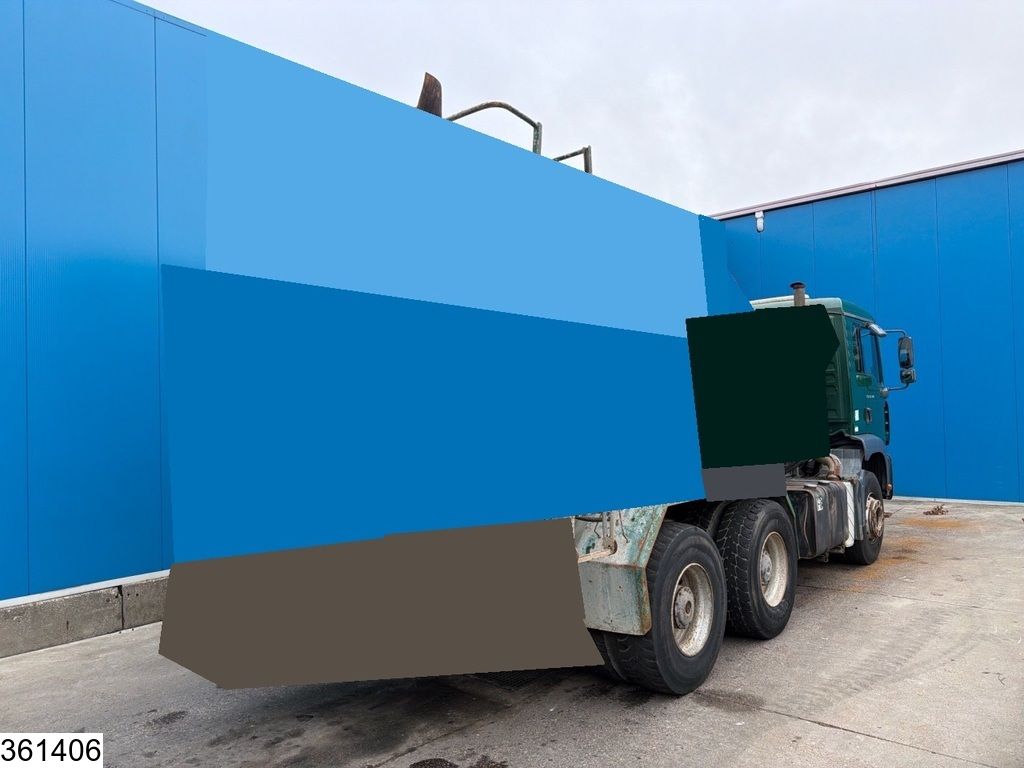 MAN TGA 33 360 6x4, Steel suspension