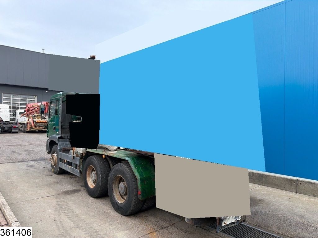 MAN TGA 33 360 6x4, Steel suspension