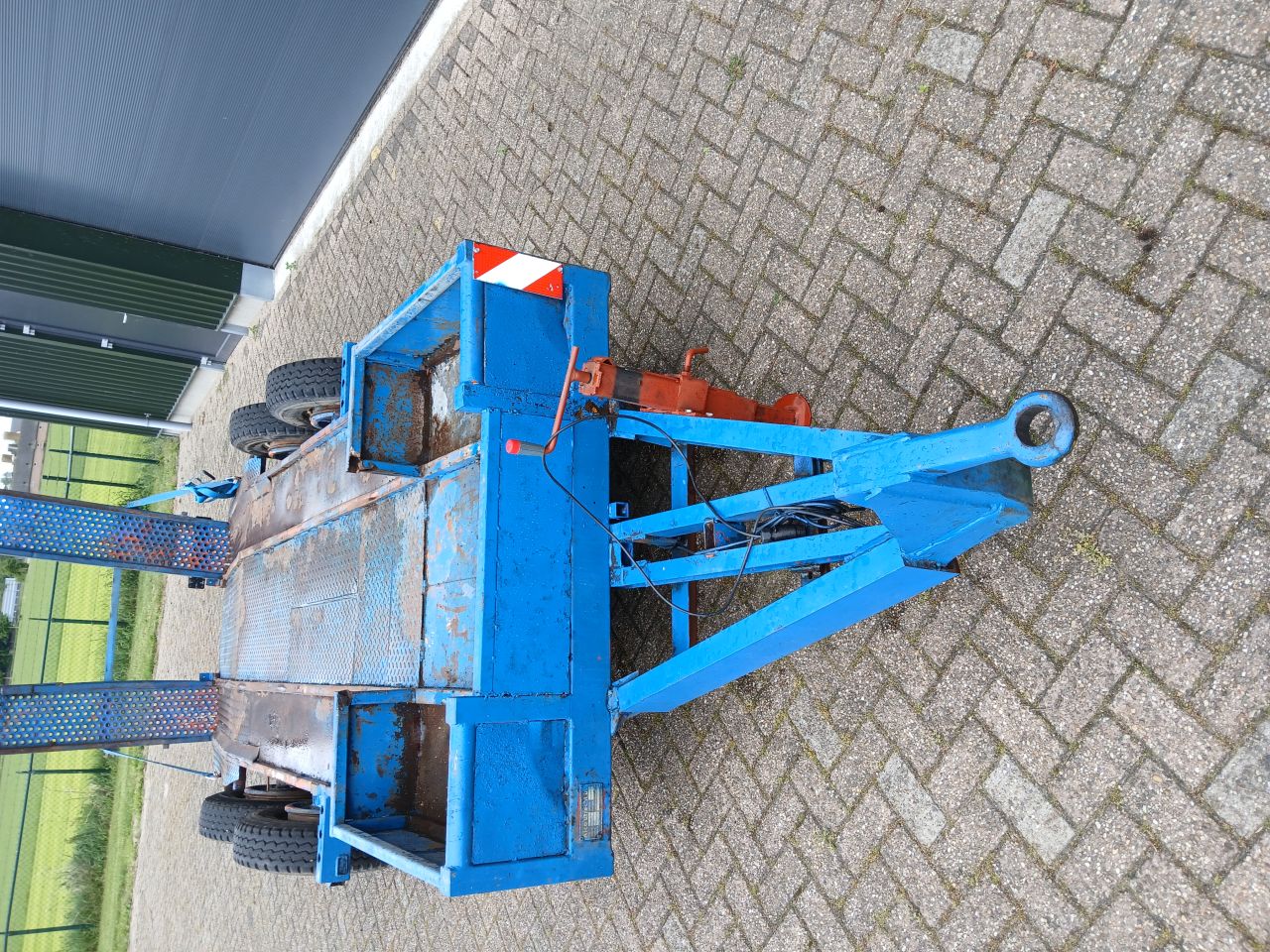 Aanhanger voor minigraver of andere machine