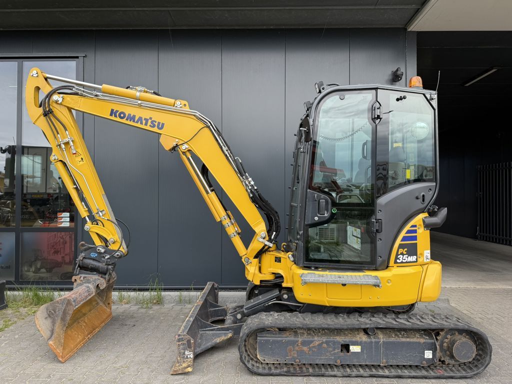 Komatsu PC35MR-5 + Kantelstuk CW05 (Airco) 2022