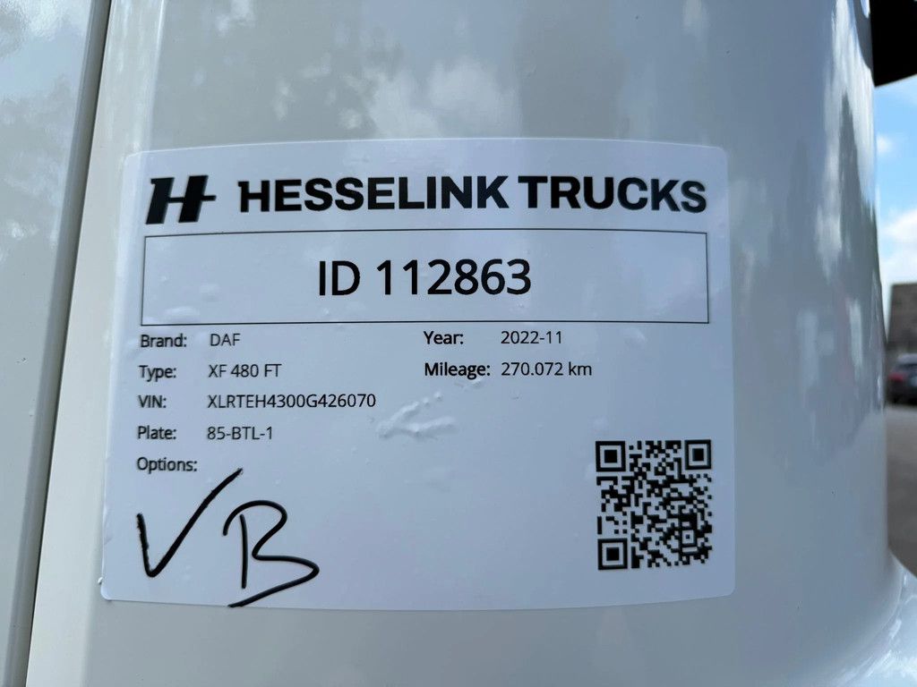 DAF XF 480 SSC Retarder Standairco 270.072KM! NL Truck APK/TUV 11-2026