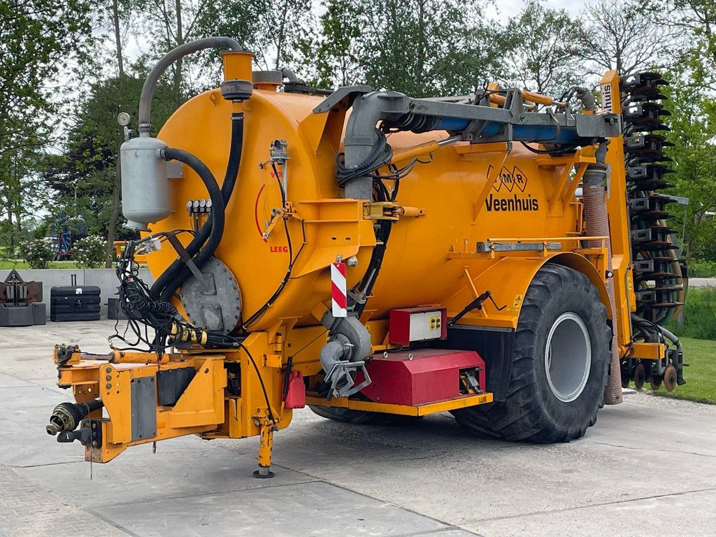 Veenhuis HDG 14000 Bemestertank + bemester Turbovuller Kenteken
