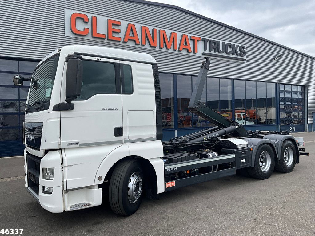 Man TGX 28.520 Euro 6 Retarder Marrel 20 Ton haakarmsysteem