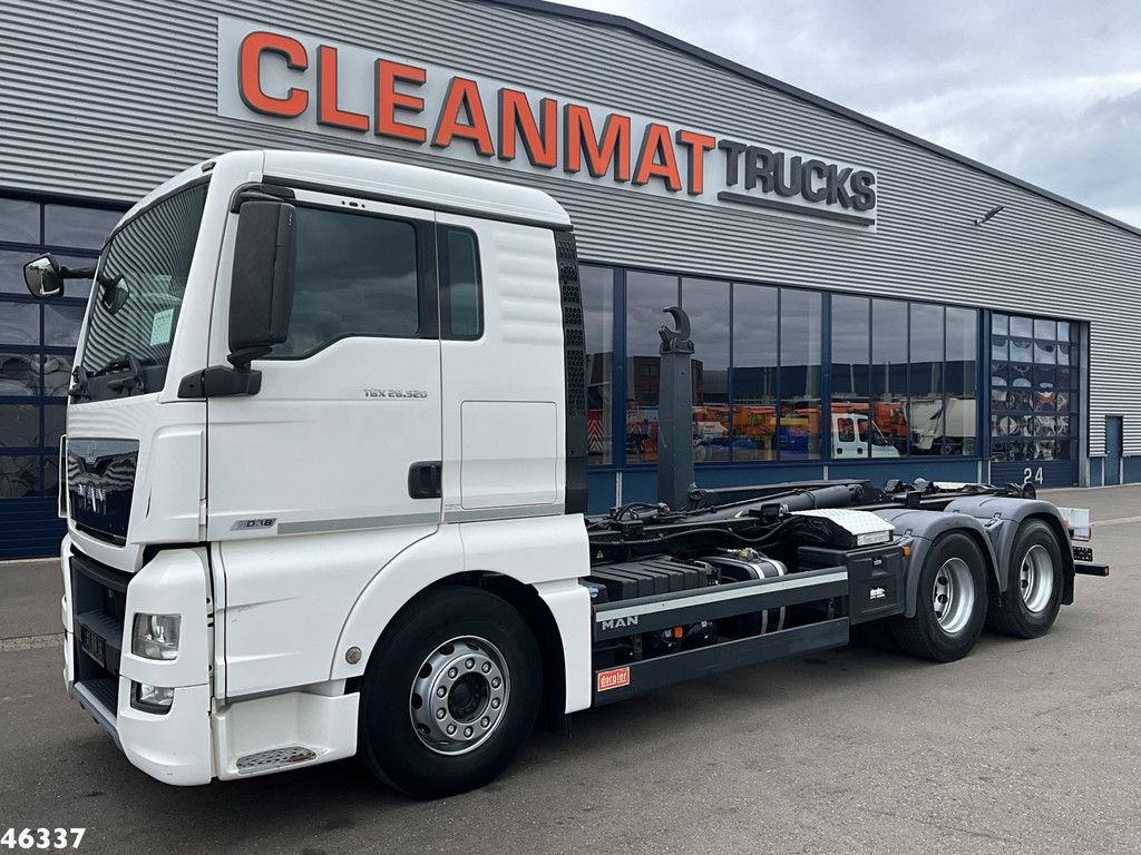 Man TGX 28.520 Euro 6 Retarder Marrel 20 Ton haakarmsysteem