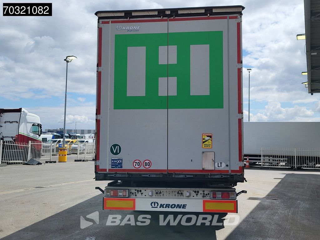Krone SD 3 axles Anti vandalism Plane Sliding Roof