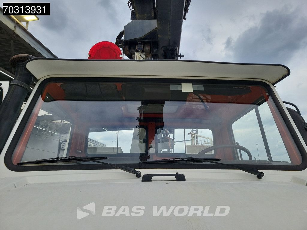Mercedes U 1750L38 4X4 Unimog 4x4 Road-rail truck HIAB 260 AW Crane Manual
