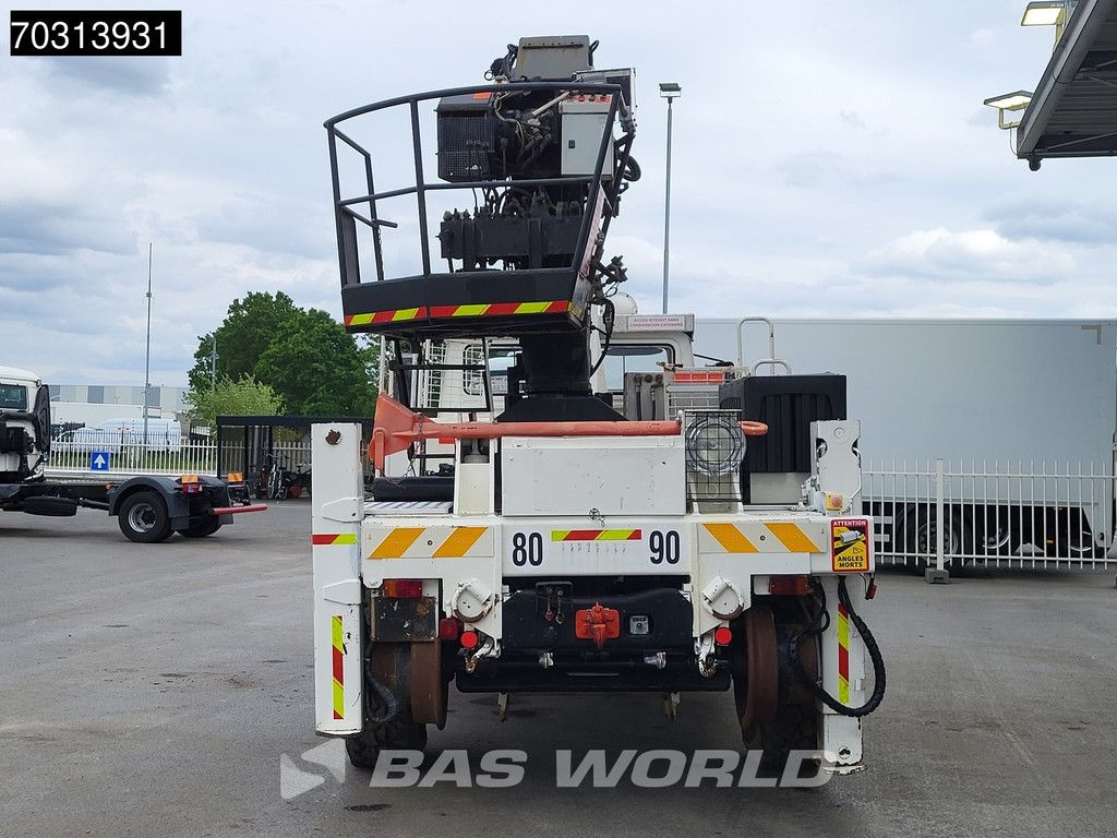Mercedes U 1750L38 4X4 Unimog 4x4 Road-rail truck HIAB 260 AW Crane Manual