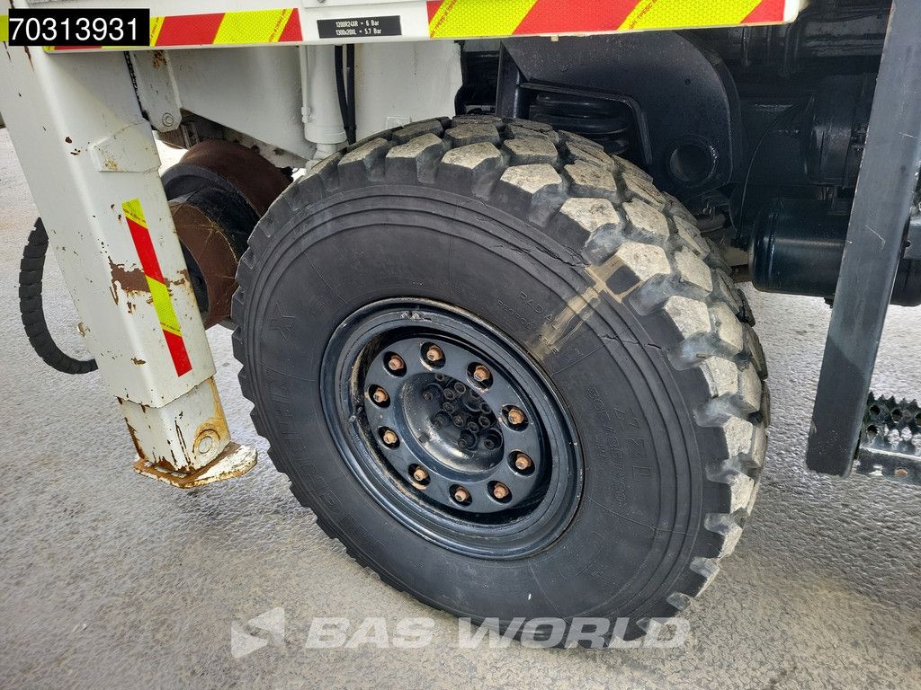 Mercedes U 1750L38 4X4 Unimog 4x4 Road-rail truck HIAB 260 AW Crane Manual