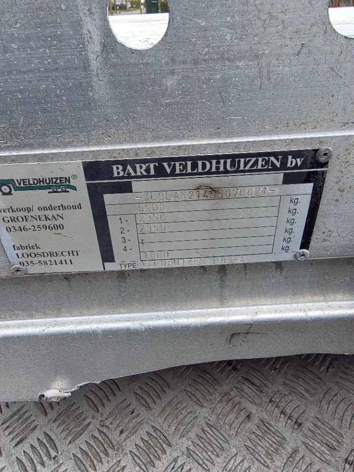 Veldhuizen P 33-4 Be autotransporter 3 lader