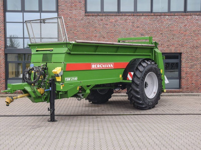 Bergmann TSW M2140E | Tiefbett-Dungstreuer | Miststreuer