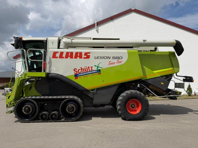 Claas Lexion 580 TT 3D Spreu- und Radialverteiler