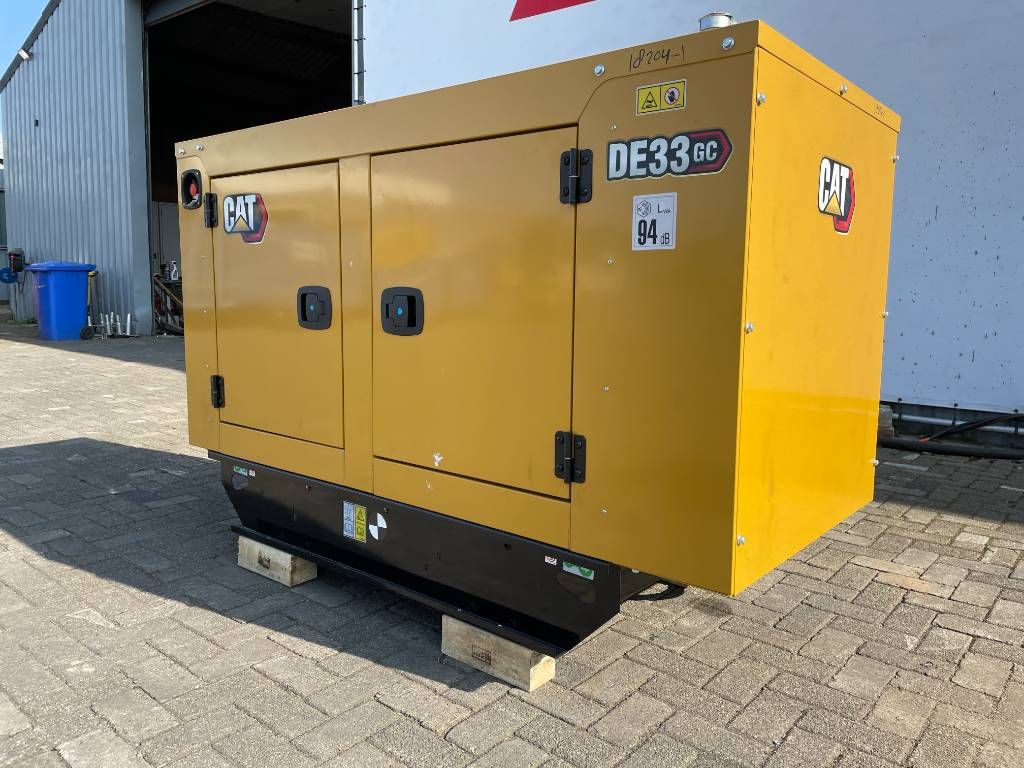 CAT DE33GC - 33 kVA Stand-by Generator Set - DPX-18204