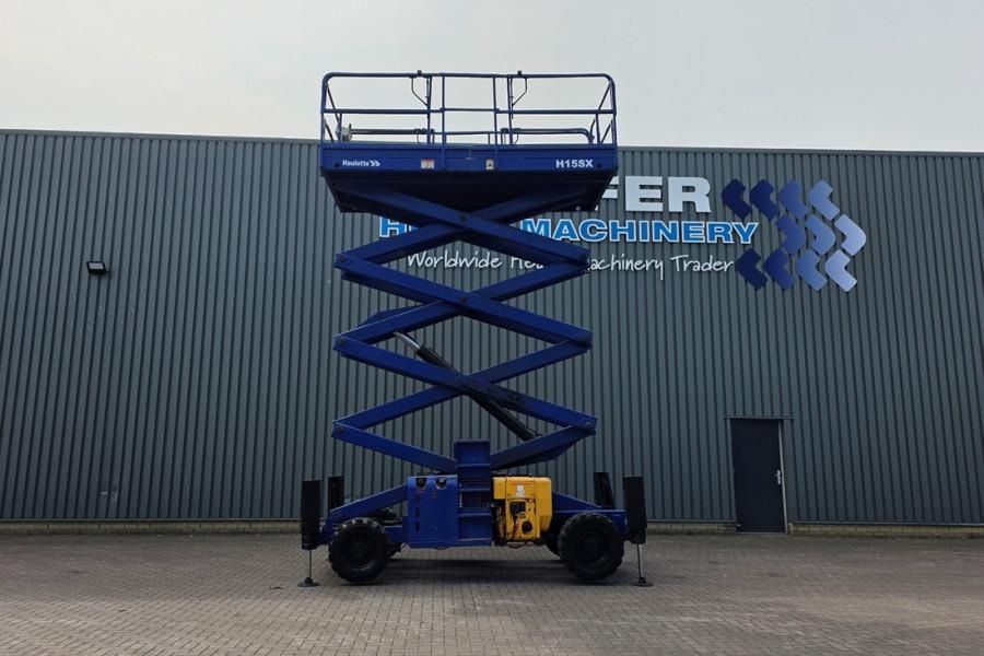 Haulotte H15SDX Diesel, 4x4 Drive, 15 Working Height, 700kg