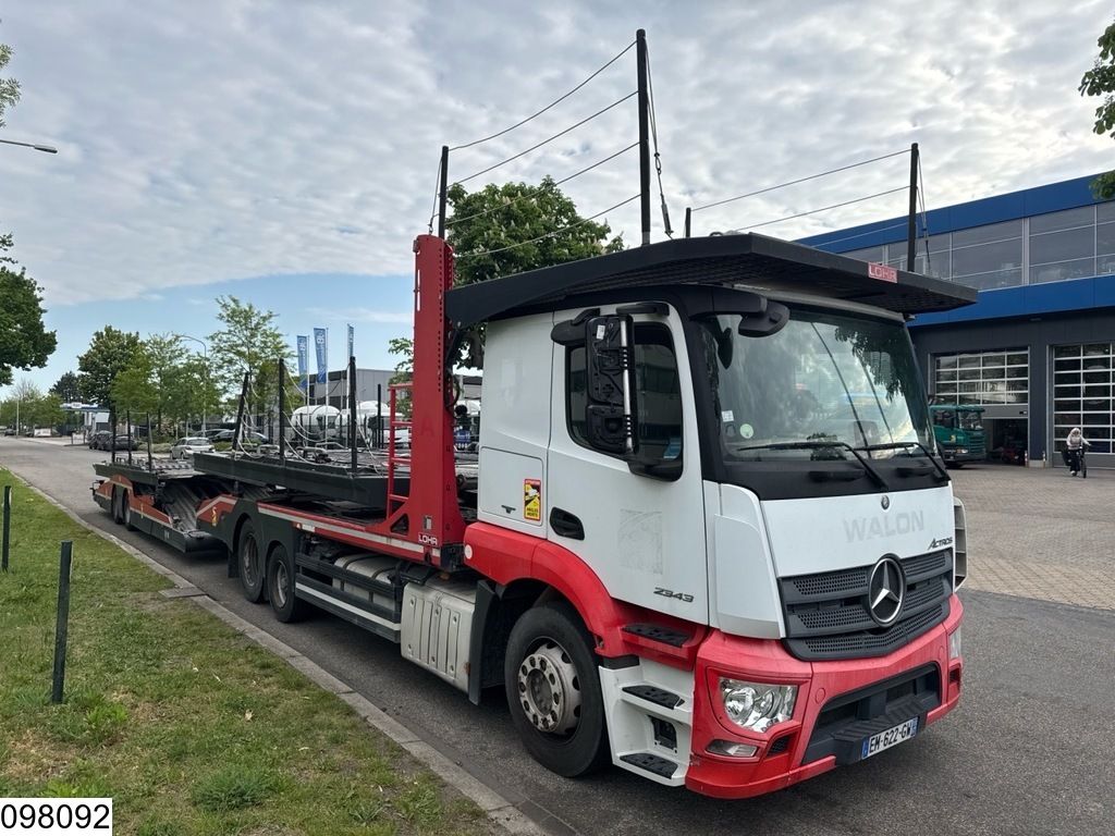 Mercedes Actros 2343 6x2, EURO 6, Lohr, Retarder, Combi