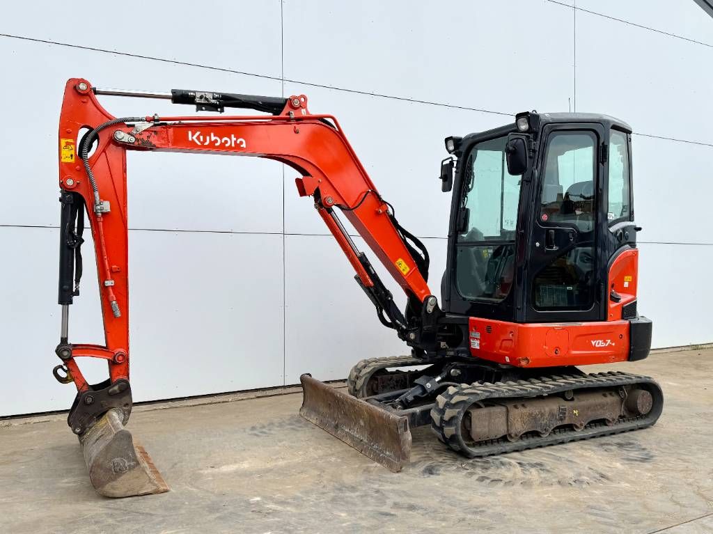 Kubota KX 037-4 - Hammer Lines / Quick Coupler