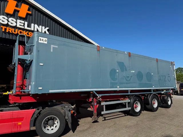 Bulthuis TATA 23 57m3 Stuuras Liftas 10T assen Klep/Deuren + bietenrek Nieuwe APK