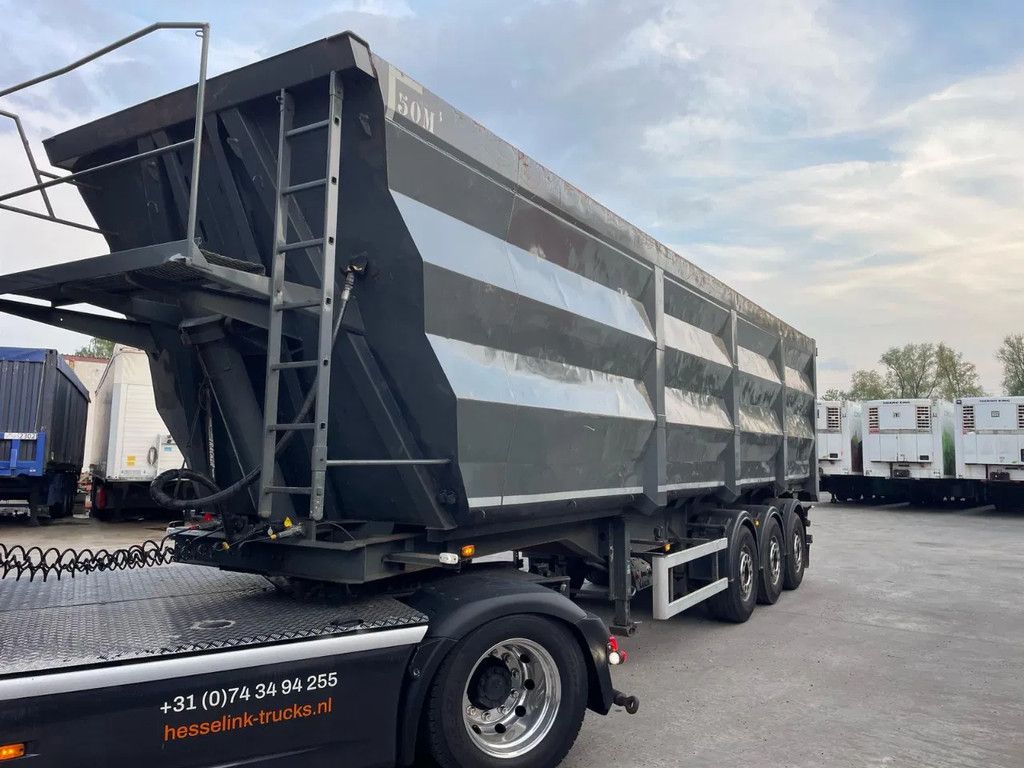 Lueck 50m3 Schrottkipper Hardox SAF Alcoa nieuwe APK tot 22-5-2026