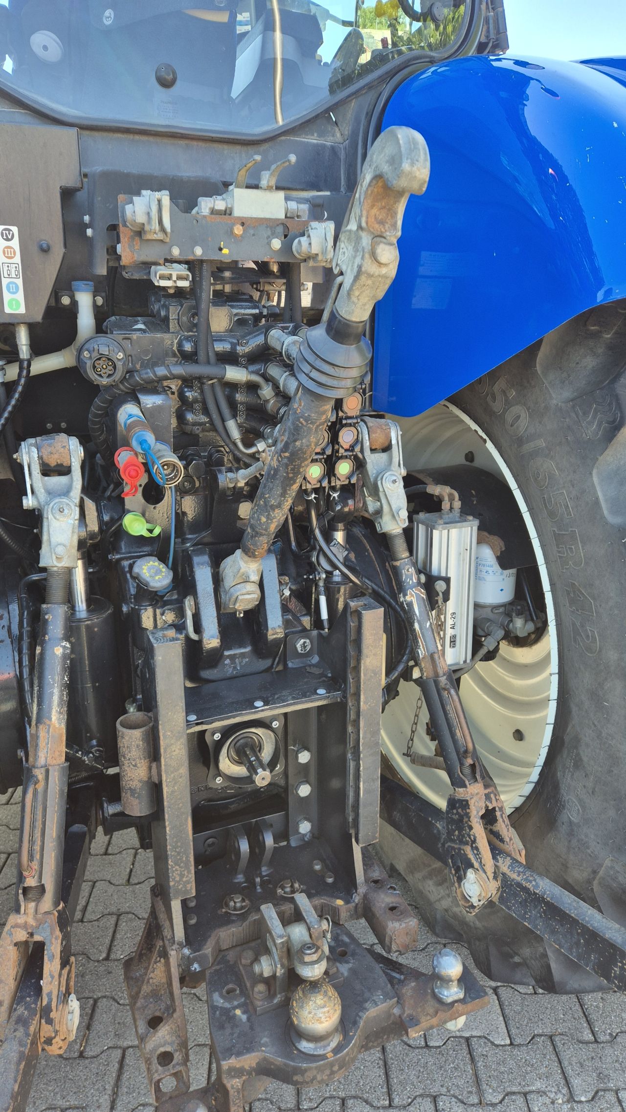 New Holland T7.210 AC 40Kmh. Lucht, Fronthef en PTO