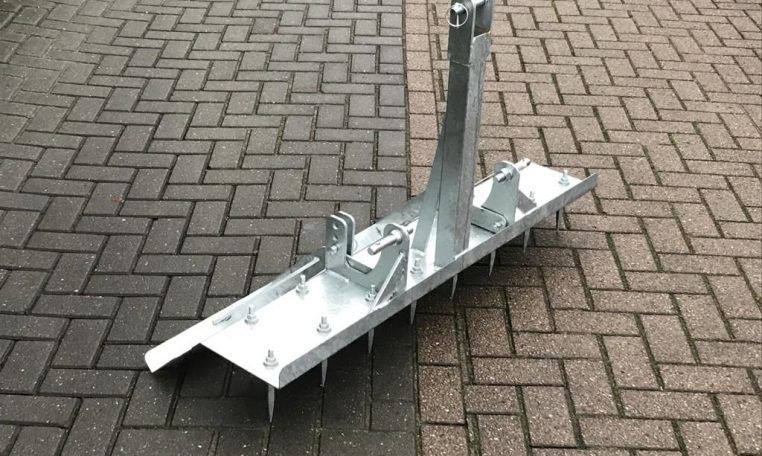 Manegevlakker 125 cm - gegalvaniseerd - nieuw