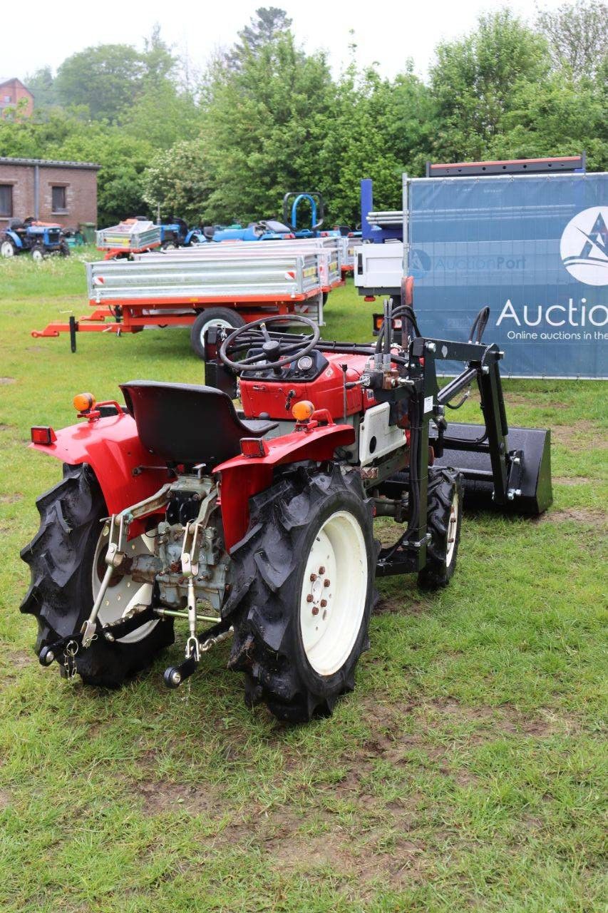 Yanmar YM1602D Diesel Mini Tractor with Front Loader and Fork Head