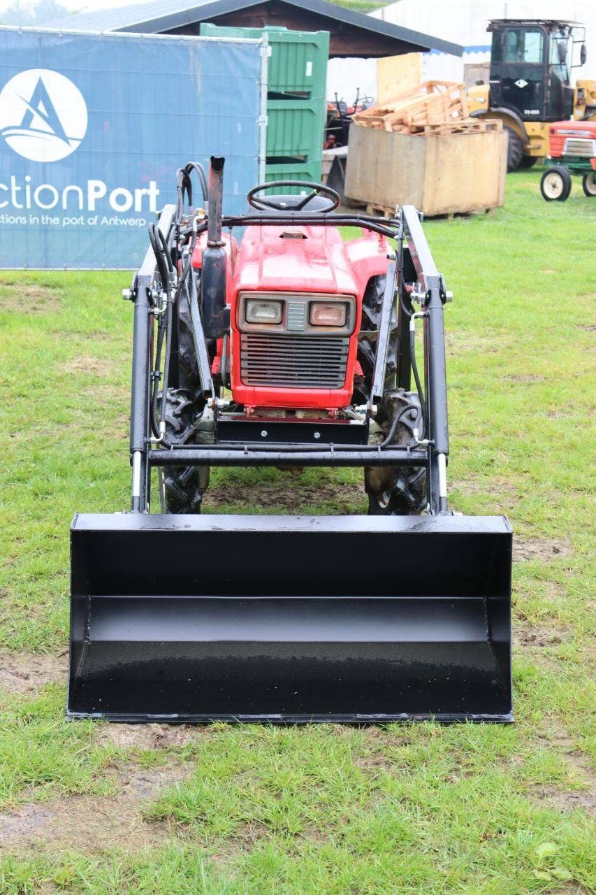 Yanmar YM1602D Diesel Mini Tractor with Front Loader and Fork Head