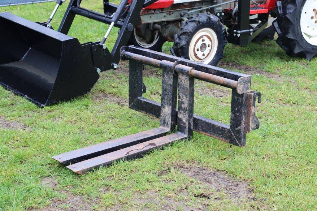 Yanmar YM1602D Diesel Mini Tractor with Front Loader and Fork Head