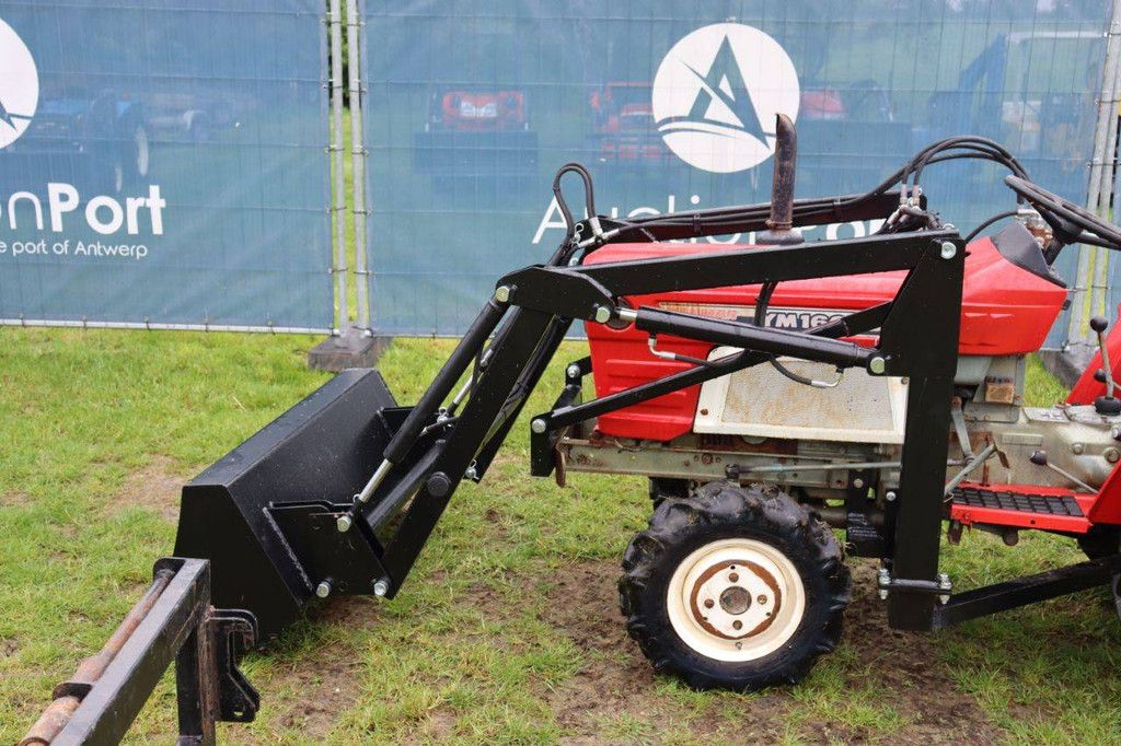 Yanmar YM1602D Diesel Mini Tractor with Front Loader and Fork Head