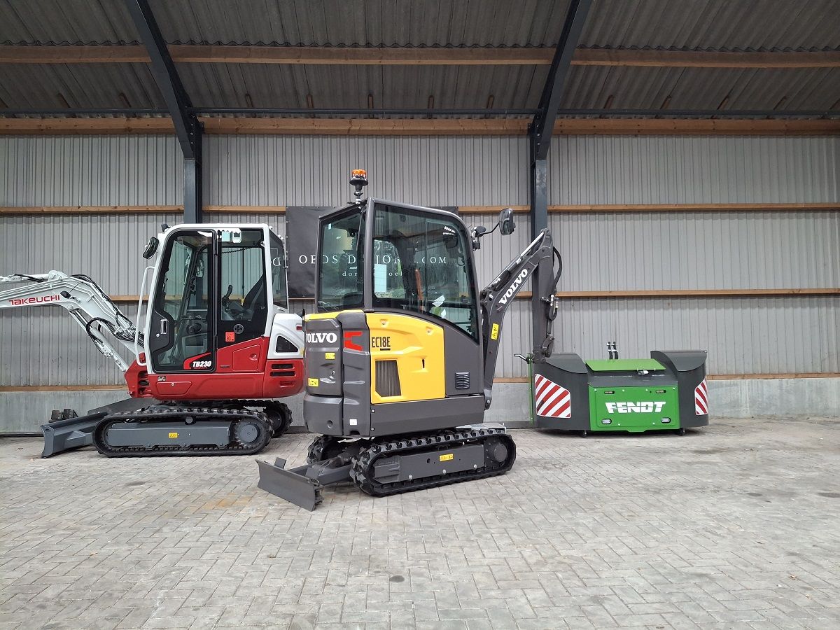 Volvo EC18E, minigraver, minikraan, BJ2025, Nieuw!