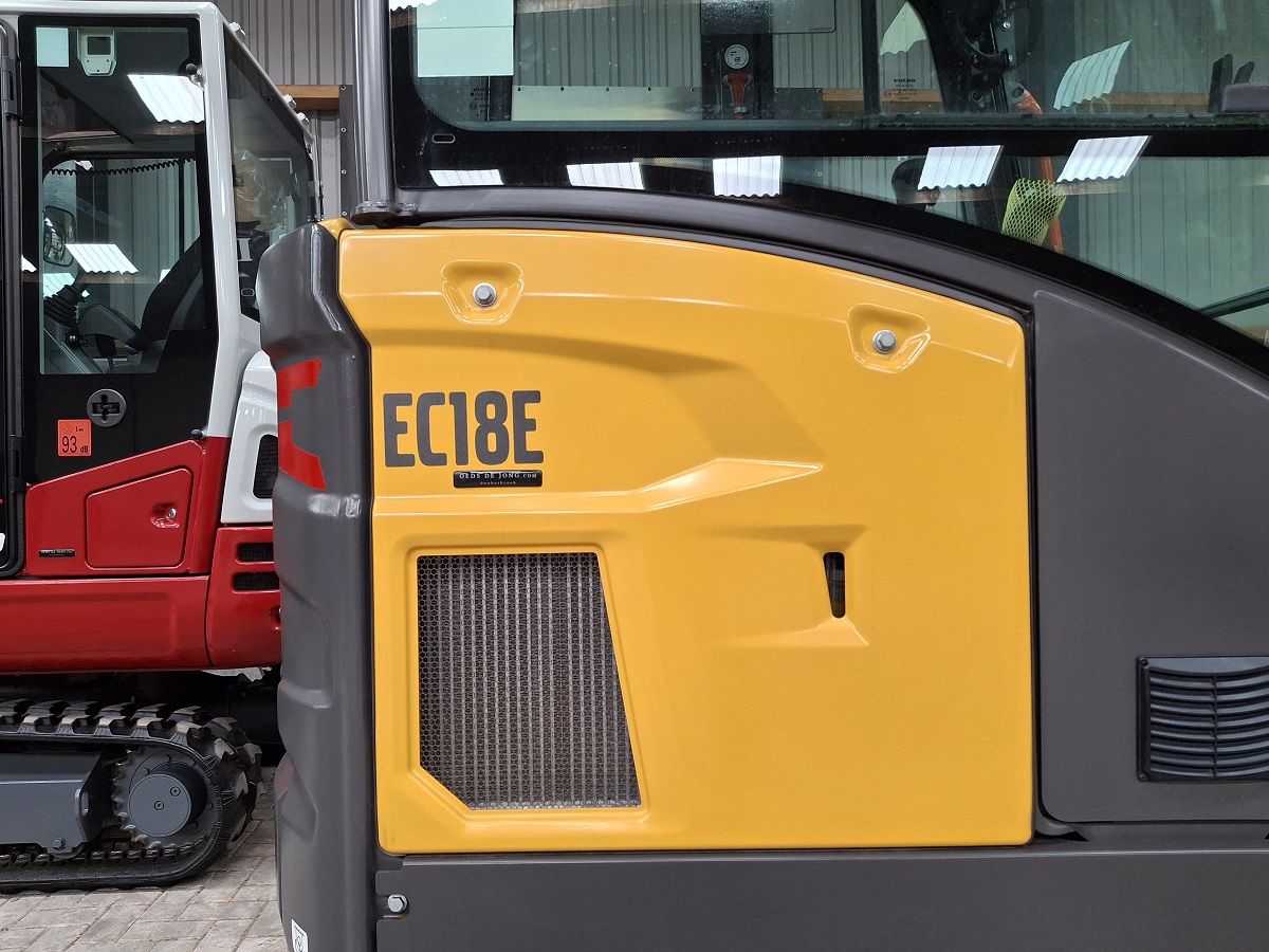 Volvo EC18E, minigraver, minikraan, BJ2025, Nieuw!