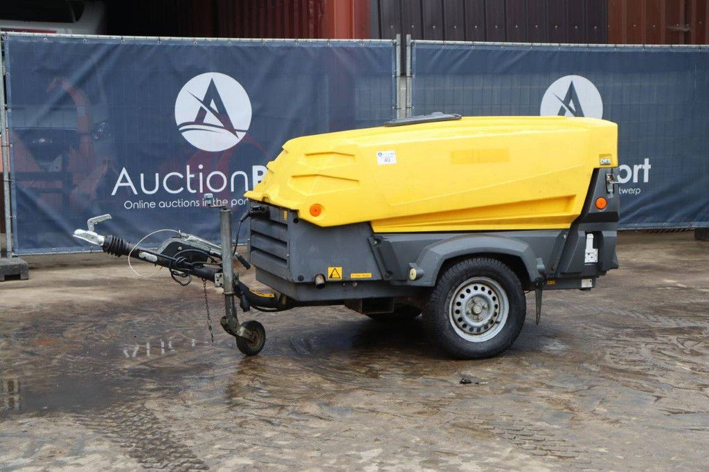 Trailed Compressor Atlas Copco QAX 20 Diesel 16kW 2014