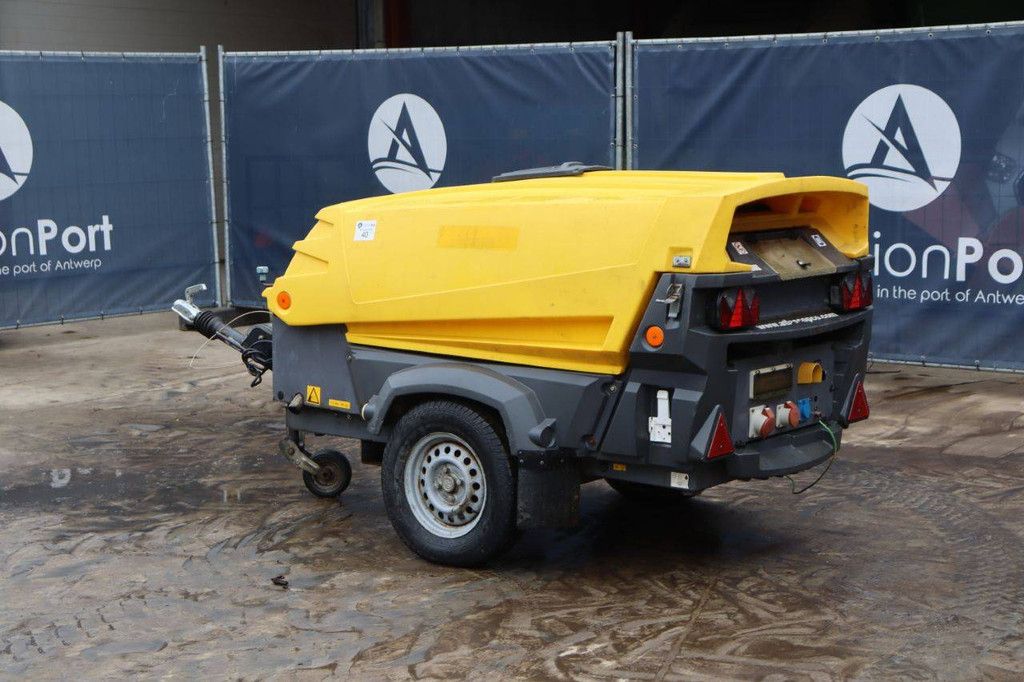 Trailed Compressor Atlas Copco QAX 20 Diesel 16kW 2014