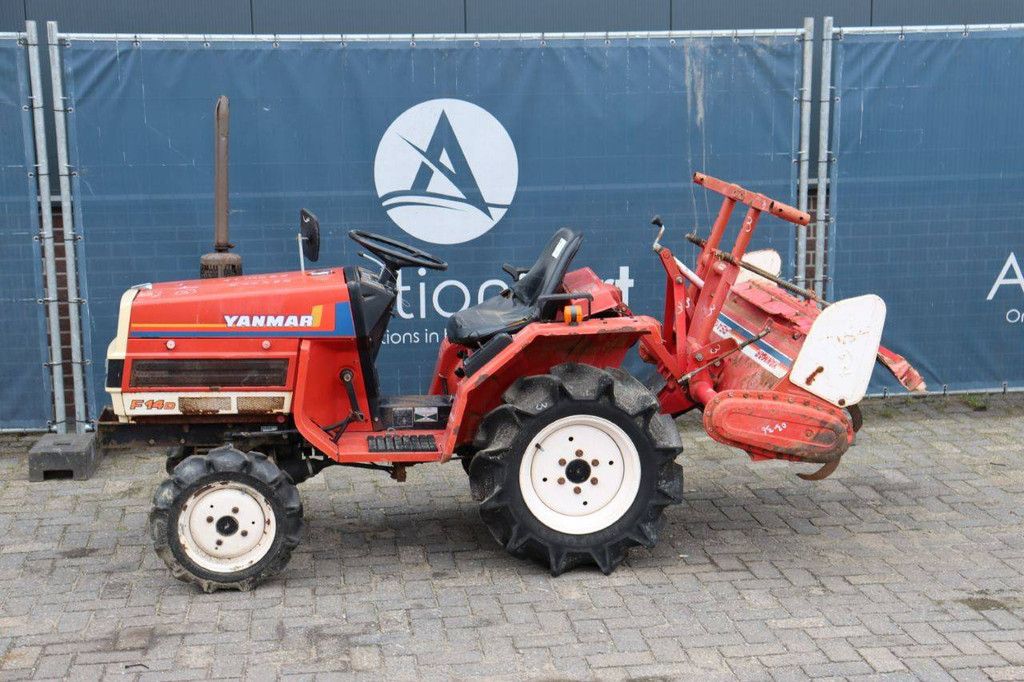 Mini tractor Yanmar F14D Diesel with cultivator