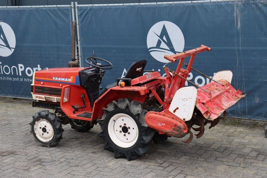 Mini tractor Yanmar F14D Diesel with cultivator
