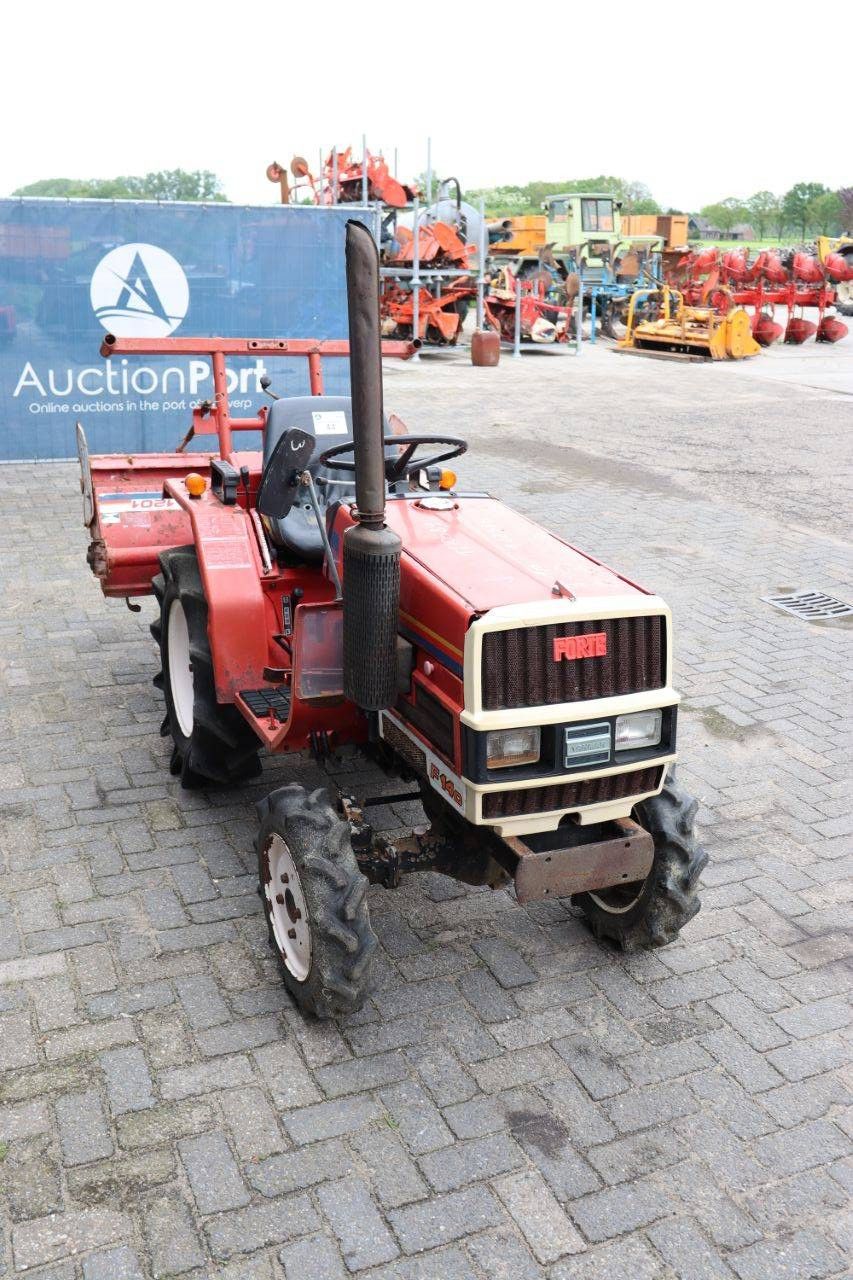 Mini tractor Yanmar F14D Diesel with cultivator
