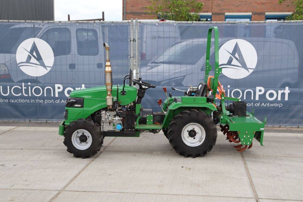 Minitractor Greenstar MK20 Diesel 20pk 2024 met Grondfrees