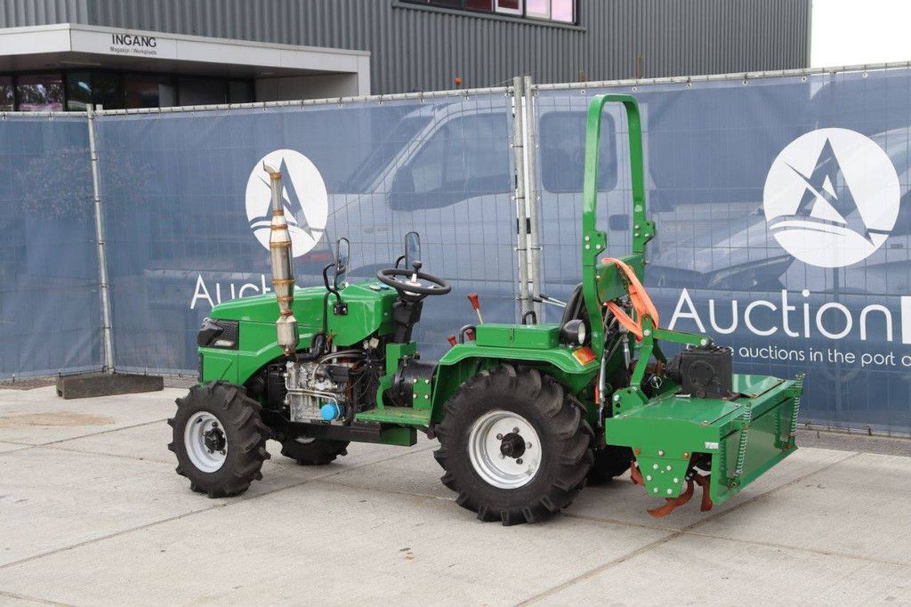 Minitractor Greenstar MK20 Diesel 20pk 2024 met Grondfrees