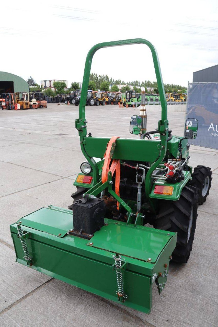 Minitractor Greenstar MK20 Diesel 20pk 2024 met Grondfrees