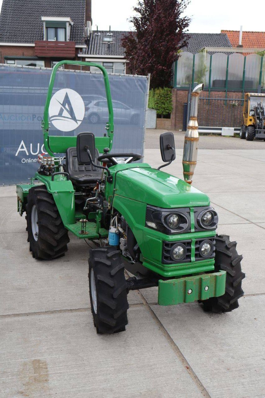 Minitractor Greenstar MK20 Diesel 20pk 2024 met Grondfrees