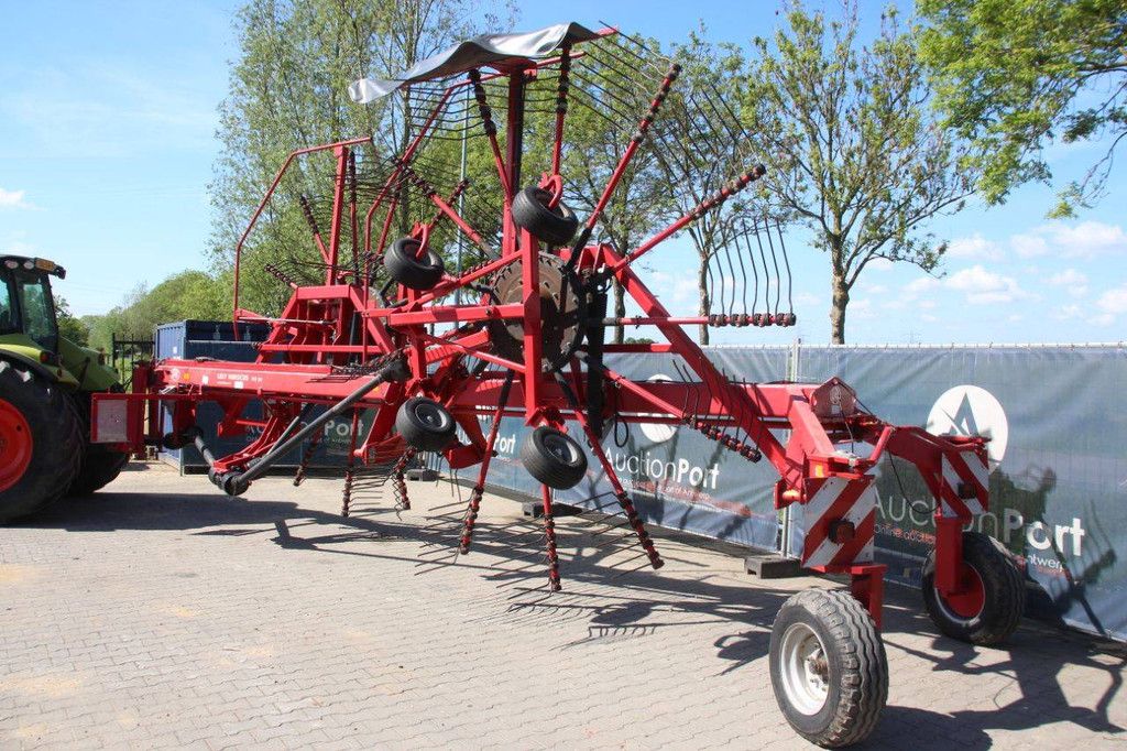 Getrokken hark Lely Hibiscus 765 SD 2010 met zijafleg