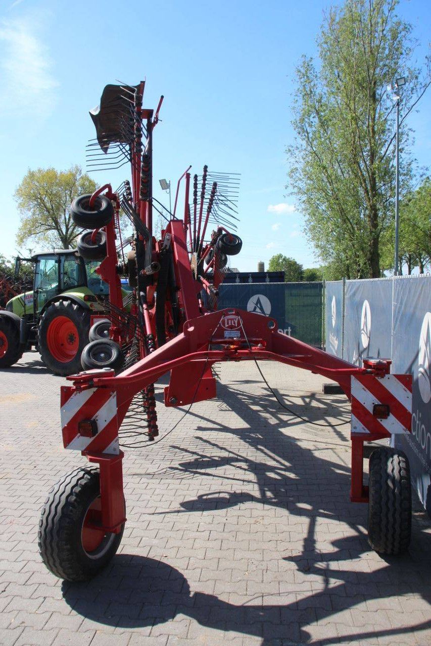 Getrokken hark Lely Hibiscus 765 SD 2010 met zijafleg