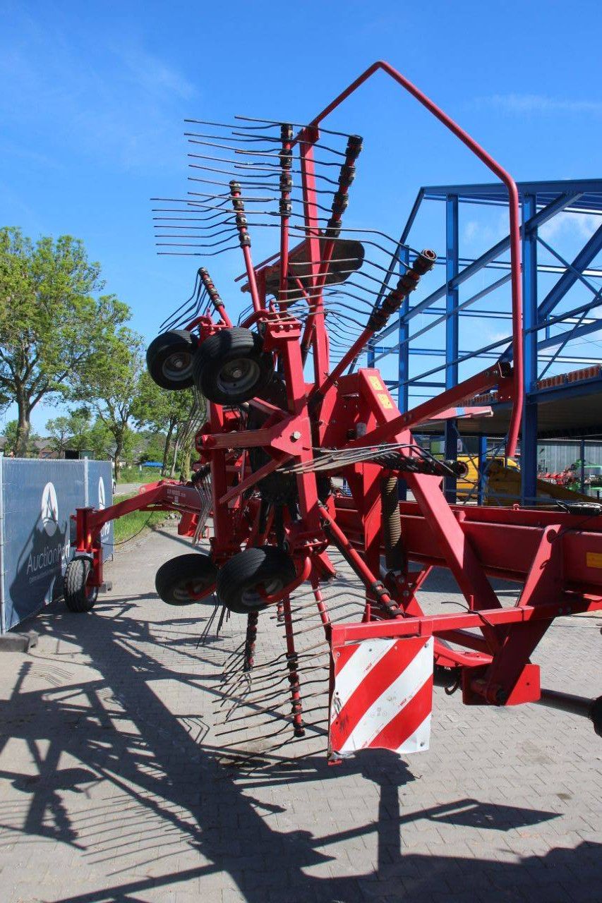Getrokken hark Lely Hibiscus 765 SD 2010 met zijafleg