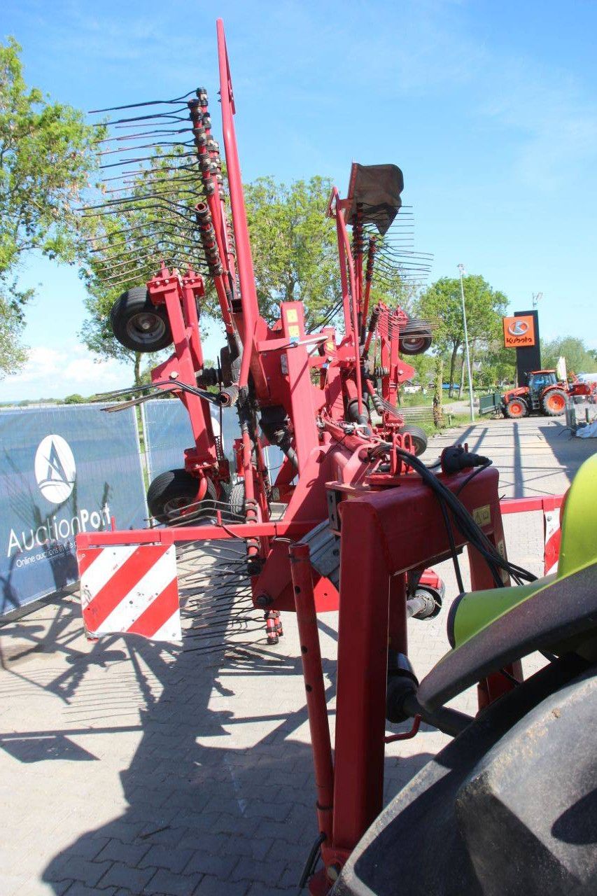 Getrokken hark Lely Hibiscus 765 SD 2010 met zijafleg