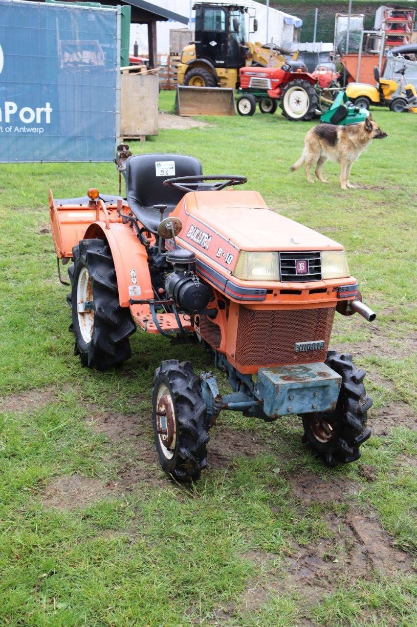 Minitractor Kubota B-10 Bulltra 9.5pk met Grondfrees