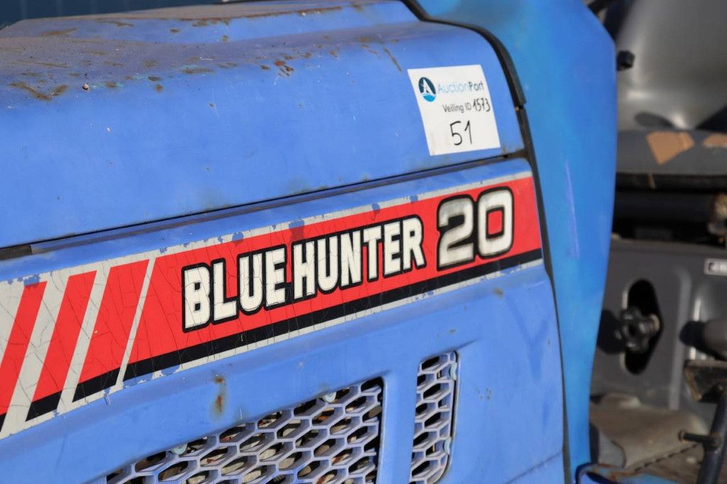 Minitraktor Iseki T123F Diesel 23 PS
