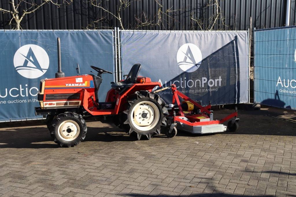 Minitractor Yanmar F15D Diesel 15pk met maaier