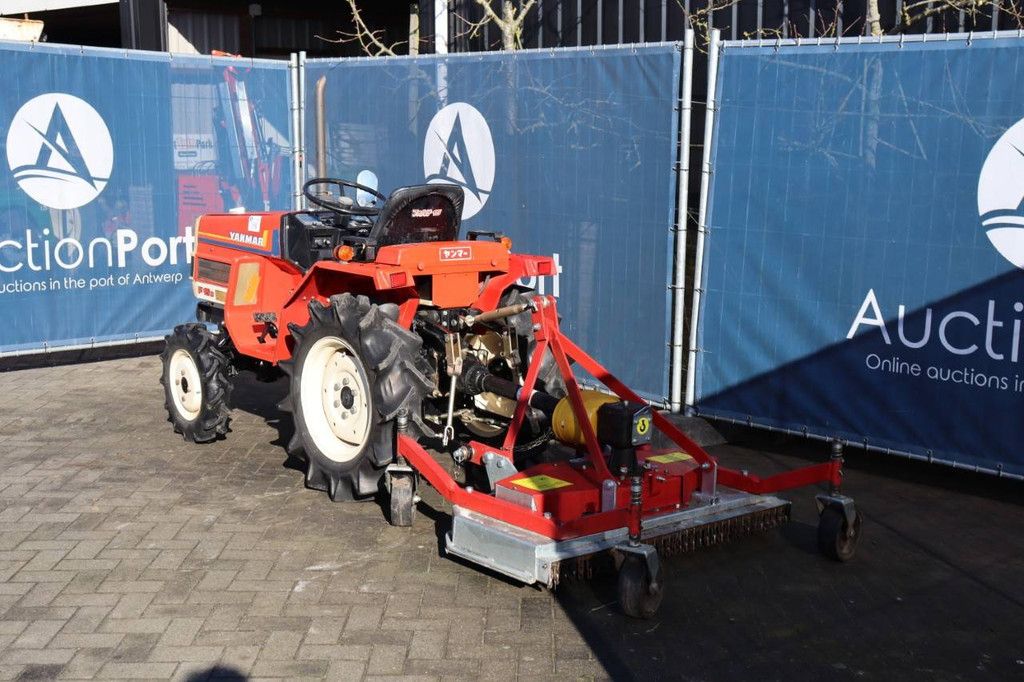 Minitractor Yanmar F15D Diesel 15pk met maaier