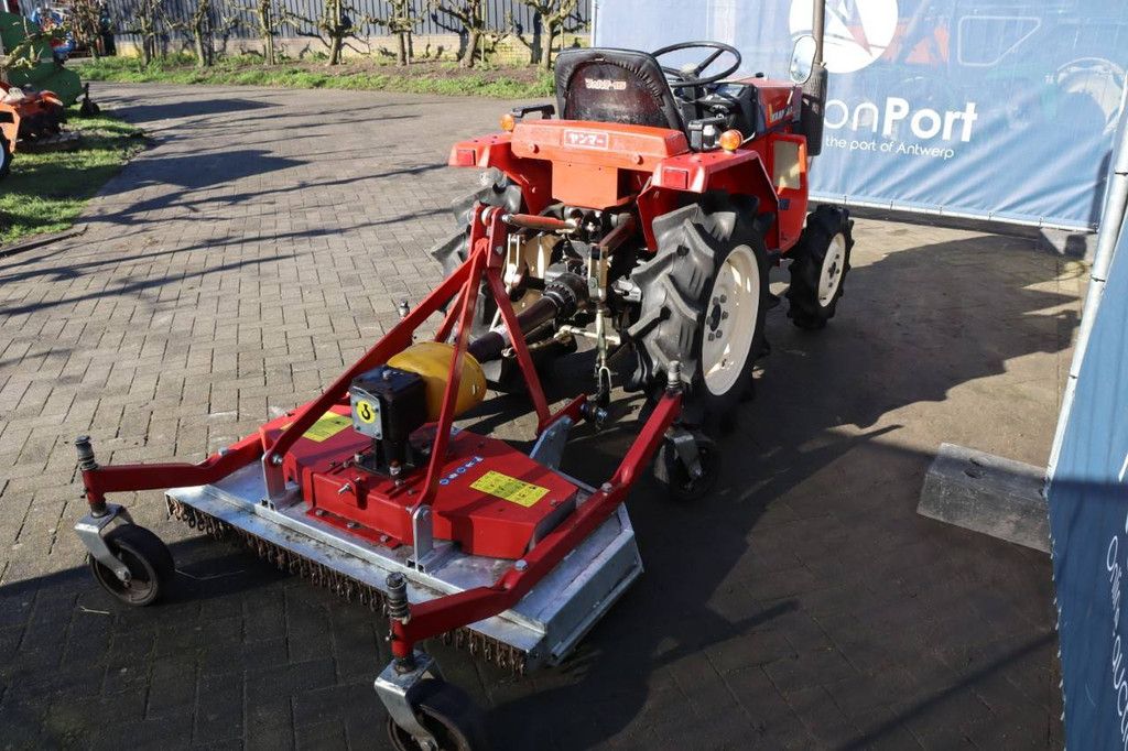 Minitractor Yanmar F15D Diesel 15pk met maaier