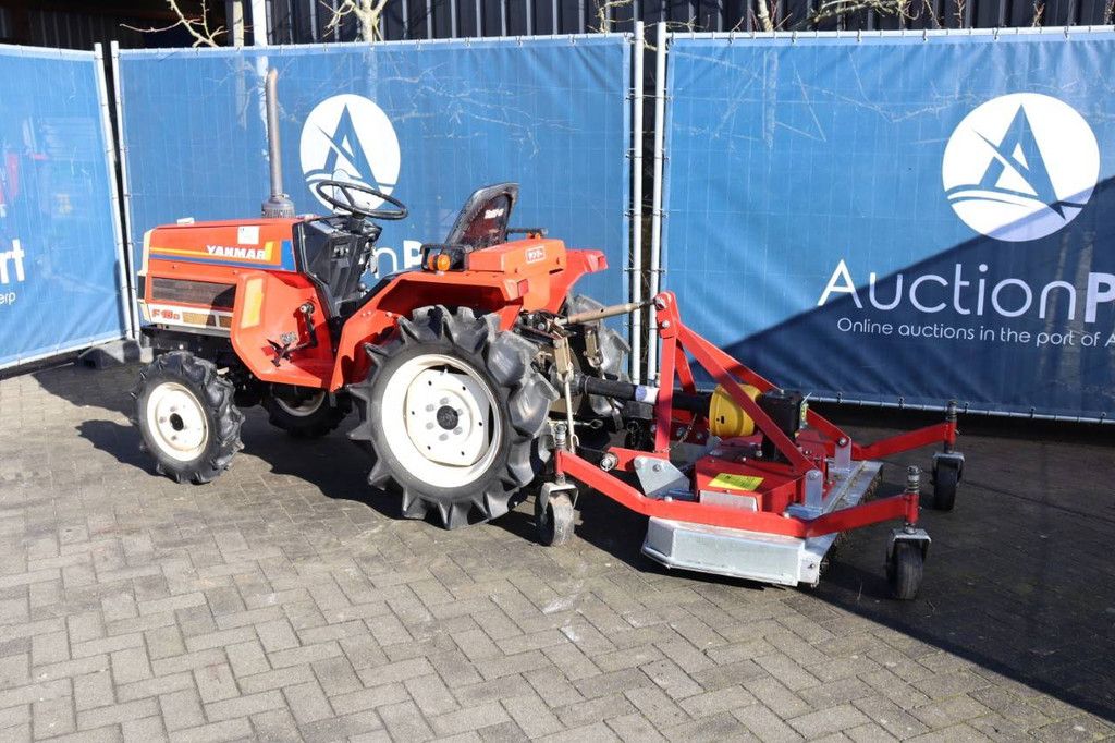 Mini tractor Yanmar F15D Diesel 15hp with mower